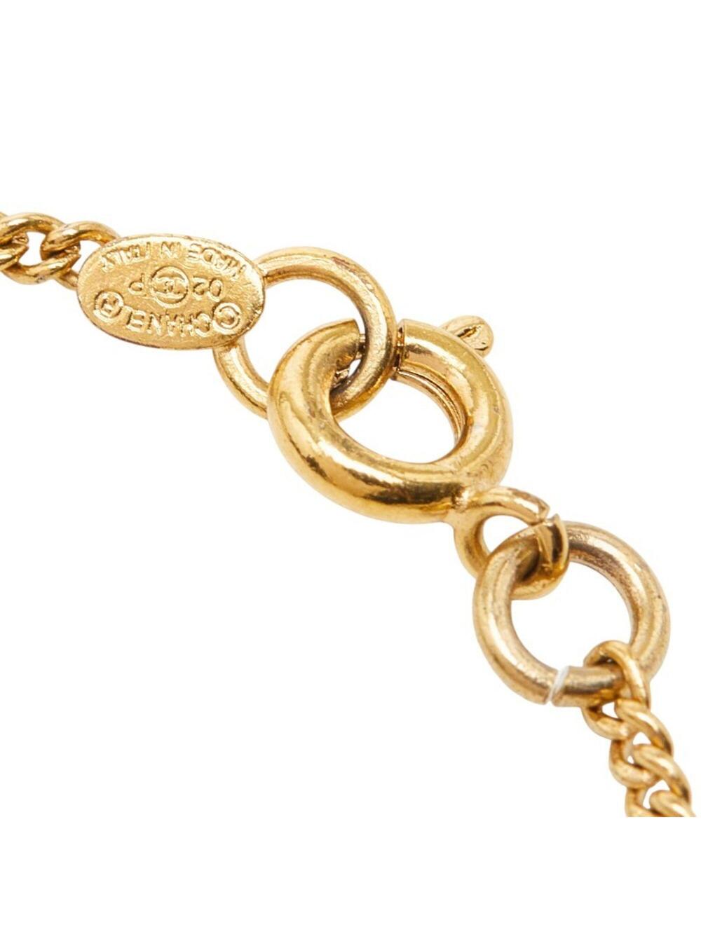Chanel Cc Logo Heart Key Bracelet Metal #275745C59B - Picture 4 of 6